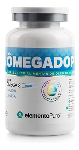Ômegadop Neuro Ômega-3 Dha (60 Cáps) Elemento Puro