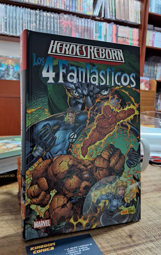 Los 4 Fantasticos: Heroes Reborn. Por Jim Lee. Ed. Panini.