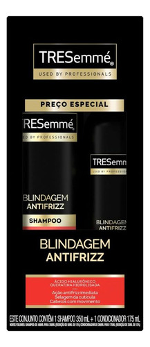 Kit Tresemme Shampoo 350ml+cond 175ml Blindagem Antifrizz