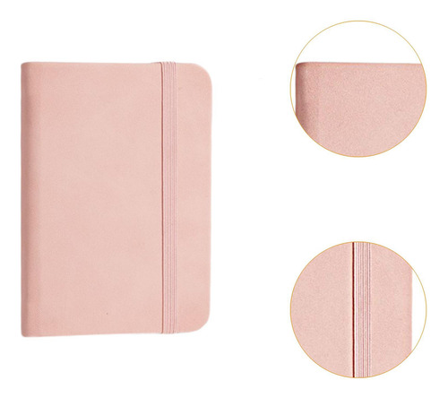 De Notas Forrado Para Caderno De Bolso, Presente Com Alça