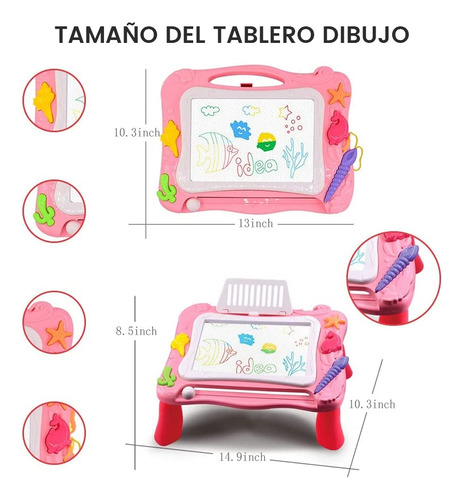 Grande Pizarrones Magicos Para Niños,tablero Magnético De