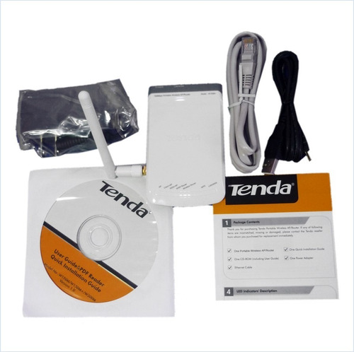 Router Inalámbrico Wifi 150mbps Marca Tenda Modelo W150+