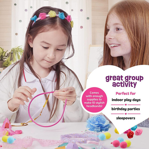 Kit Para Hacer Diademas Para Niñas Kit De Diademas Juego De