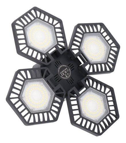 Led High Bay Garage, Blanco Frío, 80 W, 4 Paneles De 90 Grad