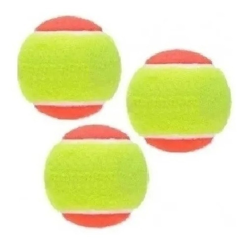 Set De Pelotas De Tenis Baja Densidad 3 Unidad