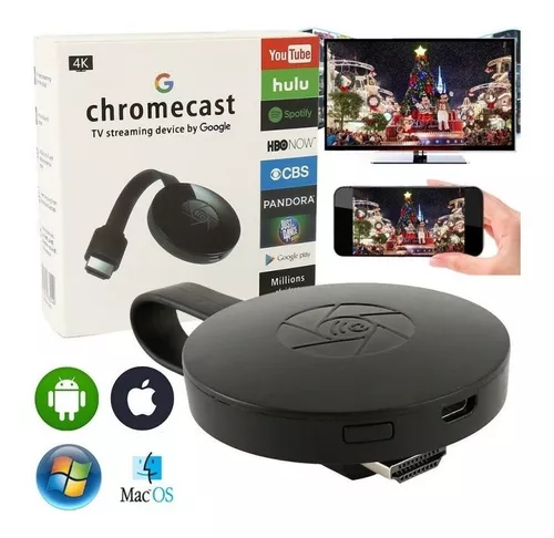 Chromecast G2x Wifi Inalámbrico Fundido Hdmi Para Tv