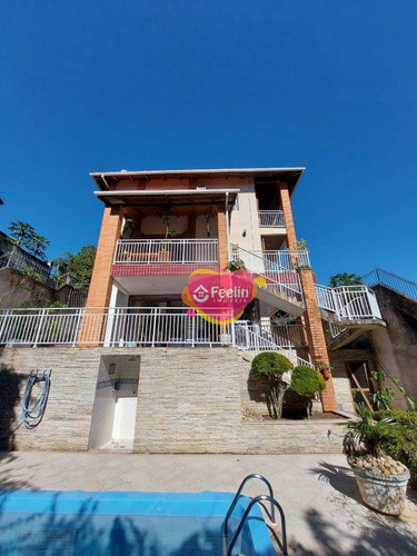 Imagem 5 de 30 de Casa Com 5 Dormitórios À Venda, 350 M² Por R$ 1.500.000,00 - João Paulo - Florianópolis/sc - Sc - Ca0191_feelin