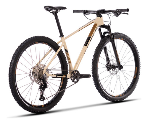 Bicicleta Aro 29 Mtb Xl21' Alumínio Impact Comp 2023 Creme