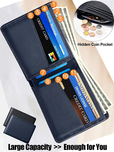 Cartera Para Hombre Incorporada Find My Real Time Tracker, 1