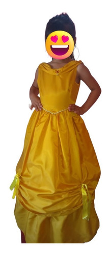 Disfraz De La Bella Princesa Disney Niña Alquiler Por 24 Hs