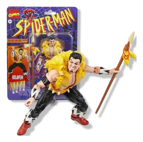 Marvel Legends Kraven The Hunter Retro Card (Usado)
