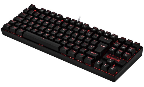 Imagem 2 de 4 de Teclado Gamer Mecânico Redragon Kumara Led Switch K552-2