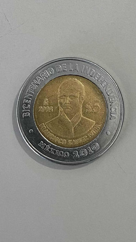 Moneda 5 Pesos Xavier Mina
