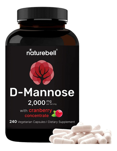 D Mannose Cranberry Concentrado D Manosa Manosse 2000mg 240c