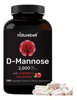 D Mannose Cranberry Concentrado D Manosa Manosse 2000mg 240c