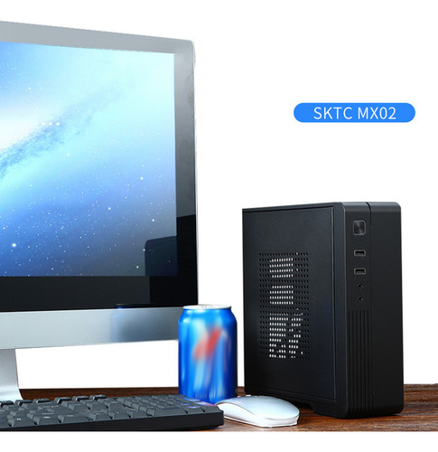 Estojo De Computador Mx02 Itx Htpc Host Chassi Usb2.0 Itx En