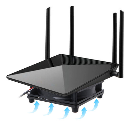 Router Fan Dissipação De Calor Stents Pc Cooler Tv Box Sem F