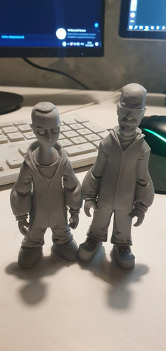 Figuras De Resina Breaking Bad Walter White Y Jesse Pinkman