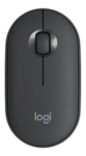 Imagen 1 de 4 de Mouse inalámbrico Logitech Pebble M350 grafito