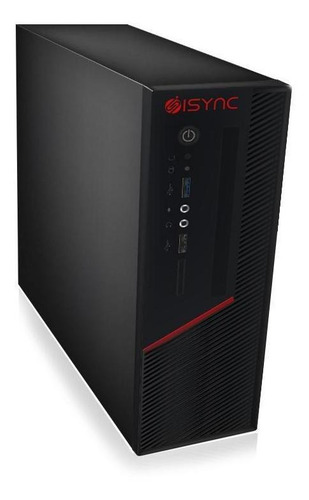 Gabinete Slim Mini Itx Isync Cq7701 - Com Fonte 80 Plus