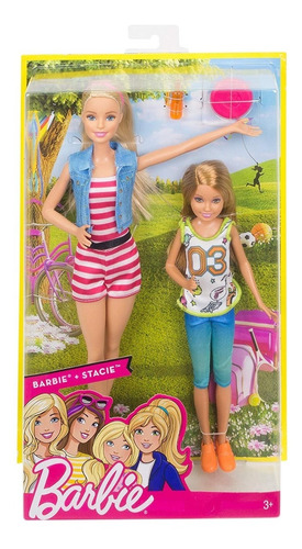 Barbie Barbie Y Hermanas Stacie Muñecas, Paquete De 2