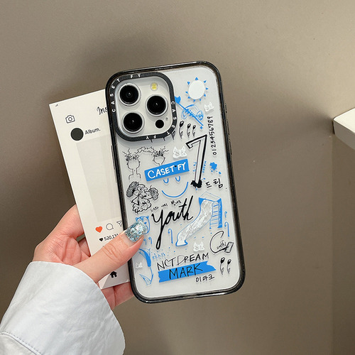 Funda Rígida Nct Dream Mark Graffiti Para iPhone 13
