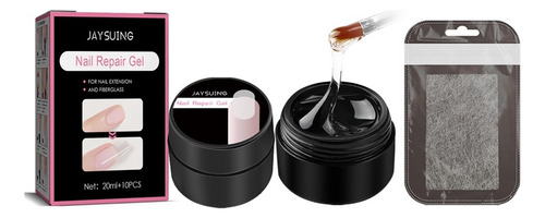 Fe Juego De Pegamento For Extensiones De Uñas Antigrietas