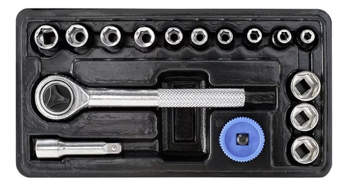 Set Kit Juego De Dados Cuadrante 1/4 16 Piezas Kwb 371990