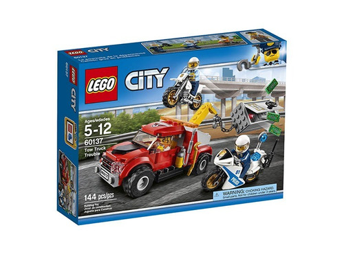 Juegos Lego Camión Grúa En Problemas