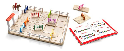 Juego Didactico Escuela De Hipica Sg097 Smart Games