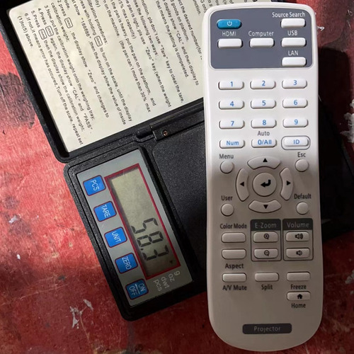 Controle Remoto Do Projetor De Substituição 219863500 Para B