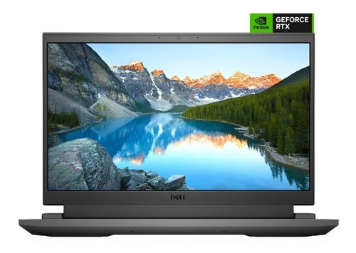 Laptop Dell G15 negra 15.6", Intel Core i7 11800H  16GB de RAM 512GB SSD, NVIDIA GeForce RTX 3050 120 Hz 1920x1080px Windows 10 Home