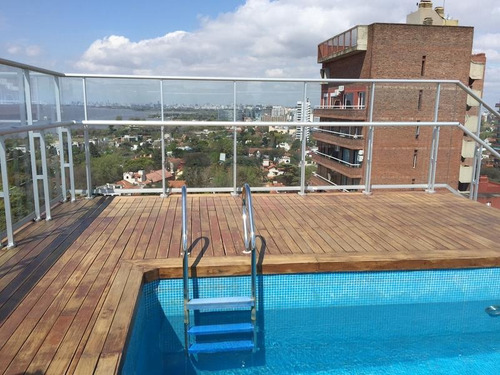 Imagen 7 de 9 de Semipiso De 3 Ambientes En Suite, Con Excelente Vista Al Rio, Cochera, Amenities.