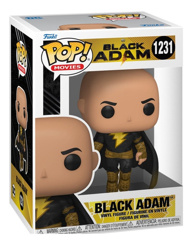 Funko Pop Movies: Dc Comics - Black Adam (adão Negro) 1231
