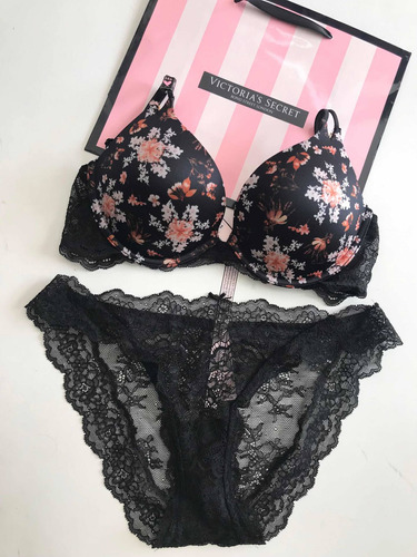 Victorias Secret Conjunto 34b/ Mediano Original!