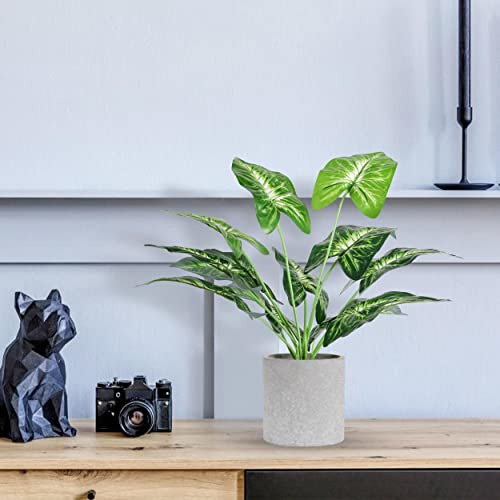 2 Plantas Artificiales En Maceta Para Decoracion En Oficina