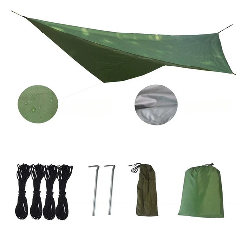 Lona De Camping Impermeable (tapete De Pícnic) De 230 X 140