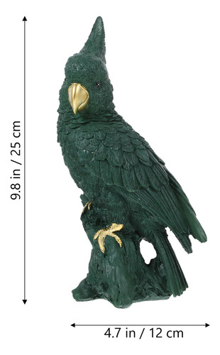 Nuevo Adornos De Loros Con Forma De Loro De Jardín