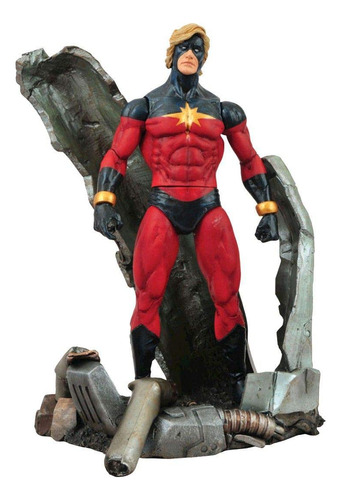 Diamond Select Toys Figura De Acción Marvel Select Captain M