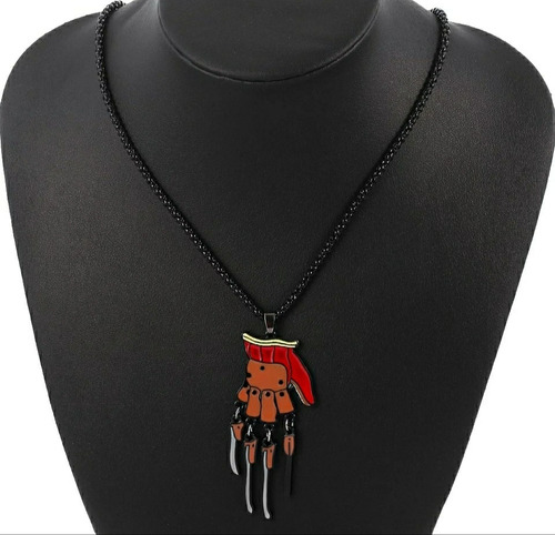 Collar Freddy Krueger Nuevo Garras Elm Street