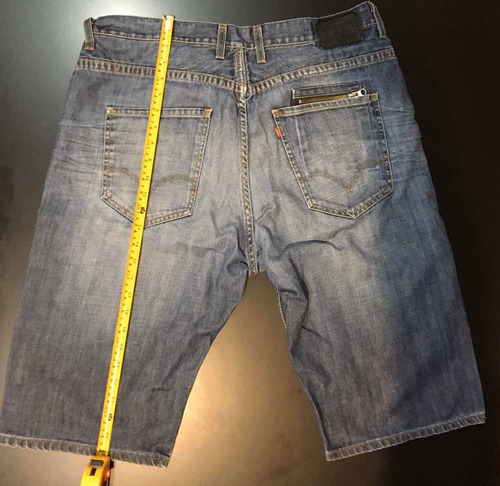 Bermudas De Jean Levis P/hombre - No Elastizadas Y Rectas