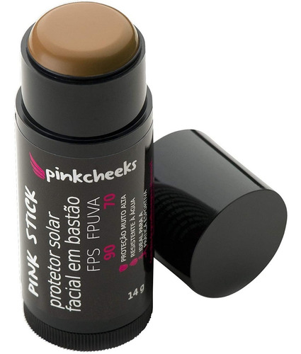 Imagem 3 de 6 de Pink Stick Protetor Solar E Base Fps 90 Pink Cheeks 42km Rio