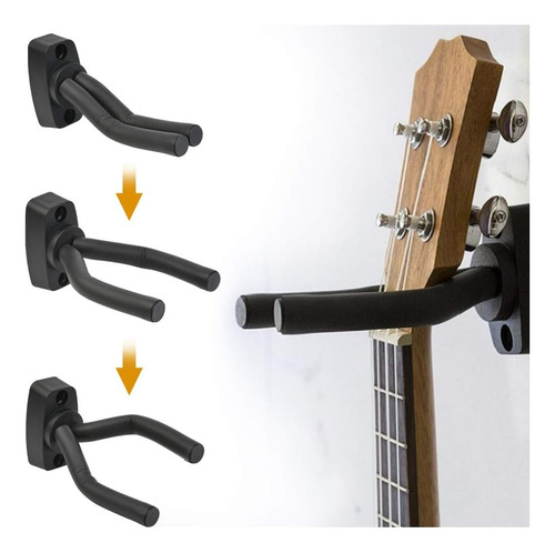 Soporte De Pared Para Guitarra - No Se Cae - Antideslizante