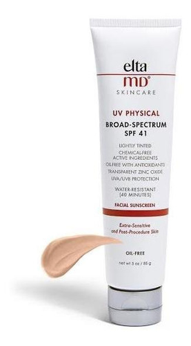 Elta Md Uv Physical Spf 41 Tinted (con Color) 85g