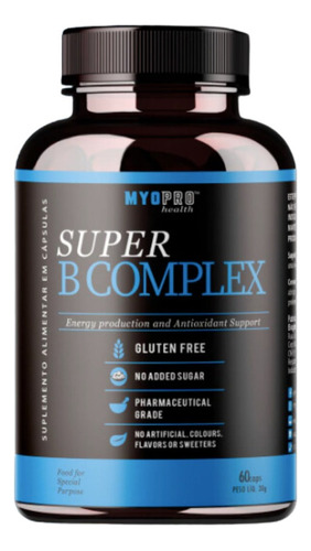 Super B Complex - Myo Pro: Nutrição Avançada Sabor Sem Sabor