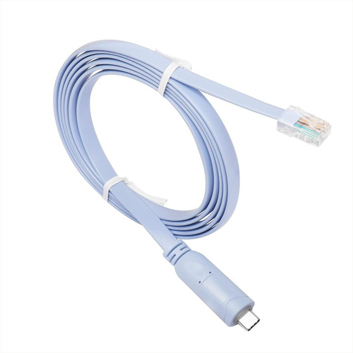 Cable Consola Cisco Usb Tipo C A Rj45 P/ Notebook Con Usb C