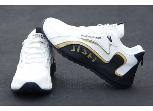 Zapatillas Deportivas Informales Nuevos Zapatos Planos Cuero