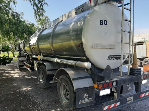 Semirremolque Tanque De Inox 1+1 Helvetica 2004 De 3 Cist.