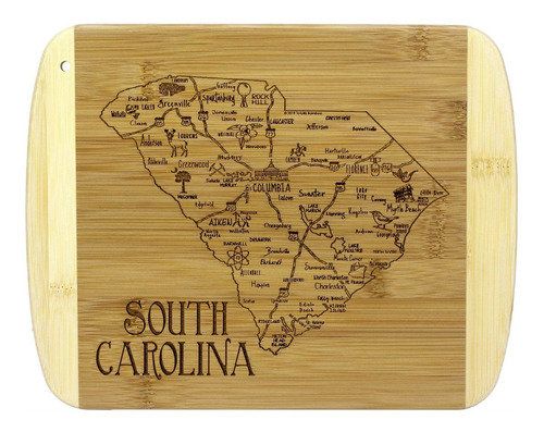 A Slice Of Life South Carolina State Tabla Para Servir ...