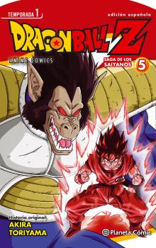 Libro Dragon Ball Z Anime Series Saiyanos Nº 05 05 De Toriya